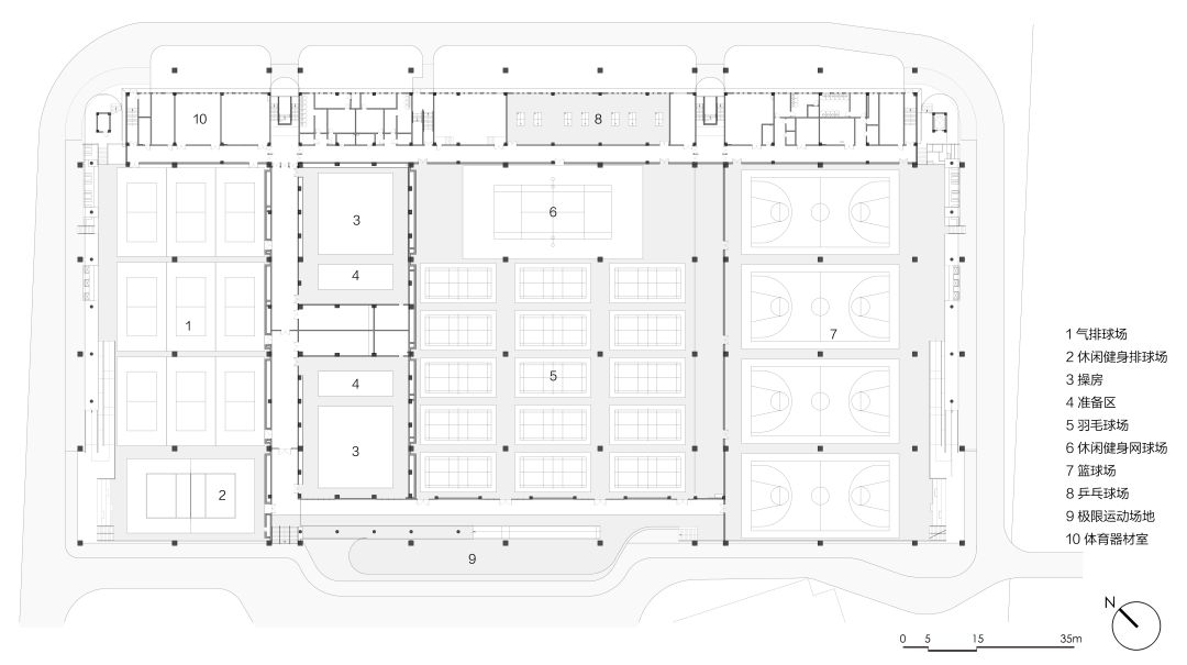 UAD·作品丨景物交融，人象共境——绍兴文理学院风雨操场 (22).jpg