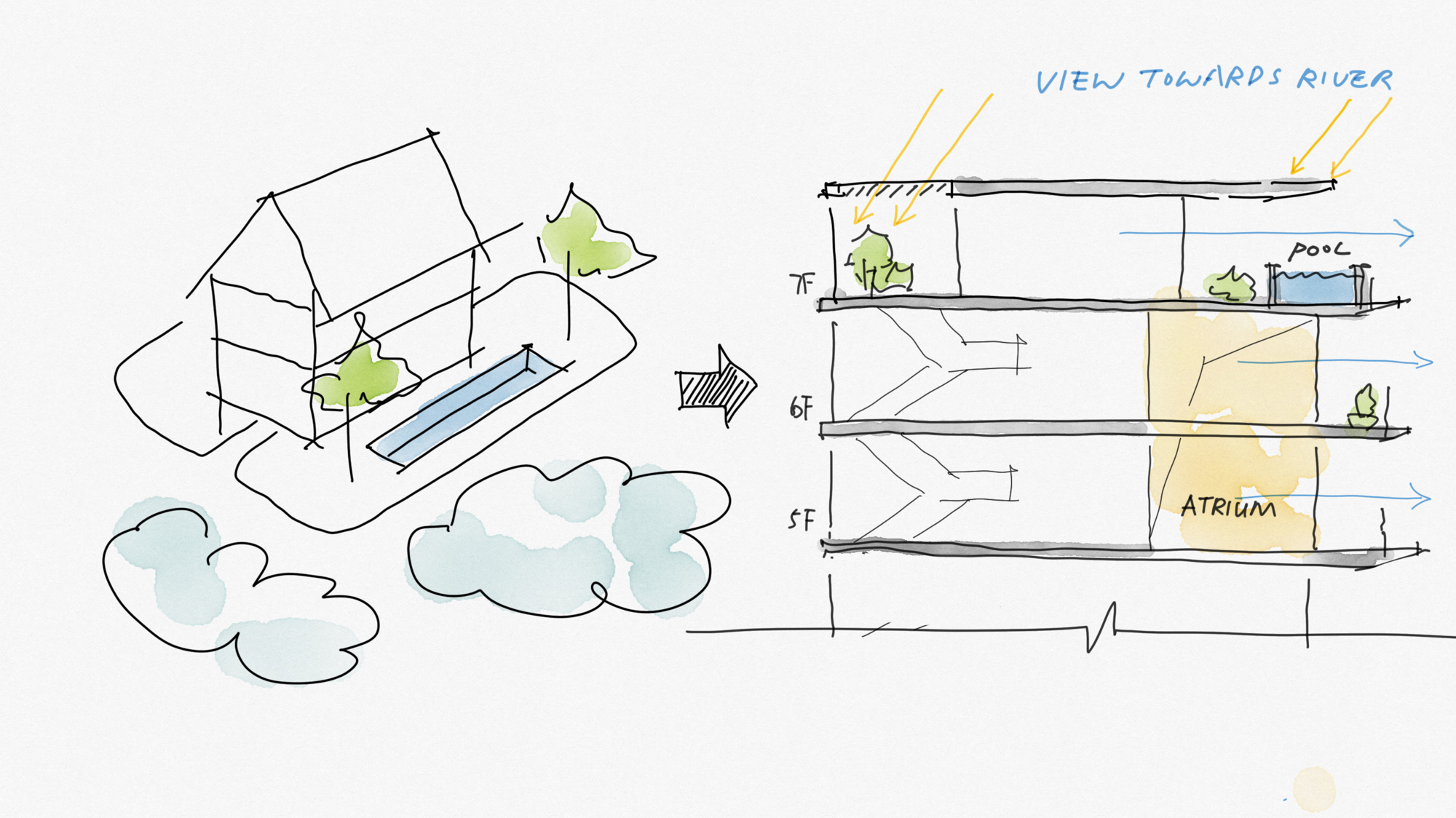 2_ 双拼洋房草图 Twin Villa Sketch ©零壹城市 LYCS.jpg