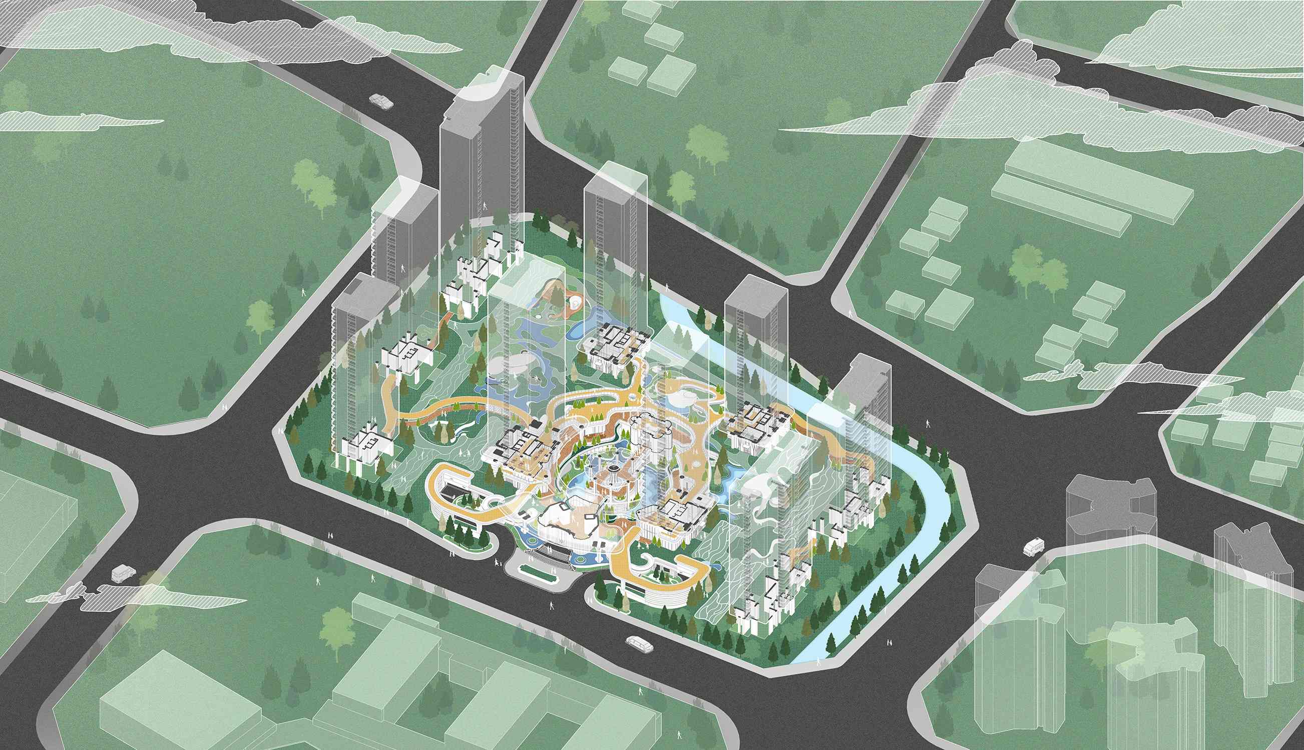 整体规划布局示意图 ©ZEN正象设计.jpg