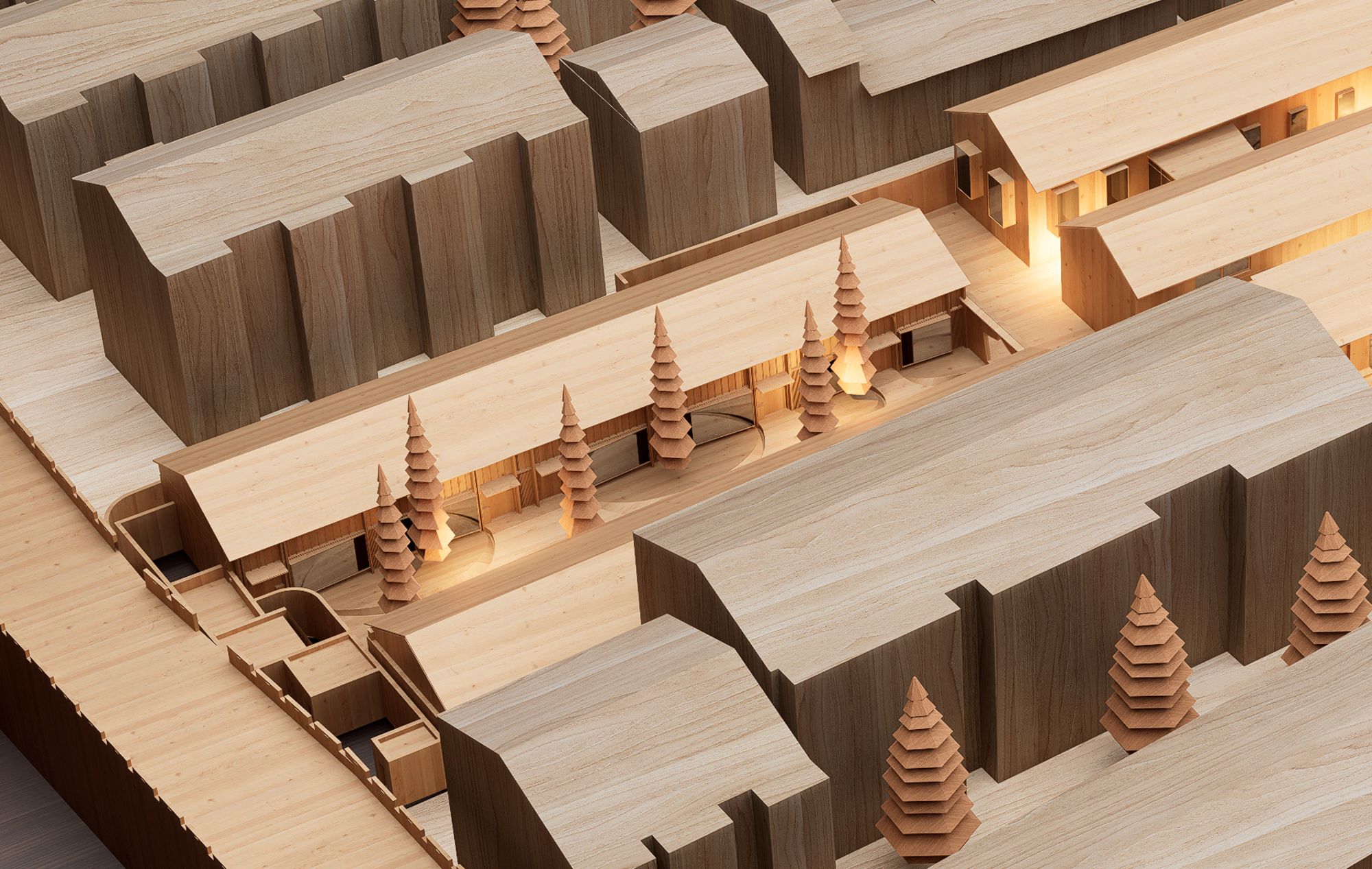 1773903013768067uO7A.jpg 5_ 内院模型 Inner Courtyard Model ©零壹城市 LYCS.jpg