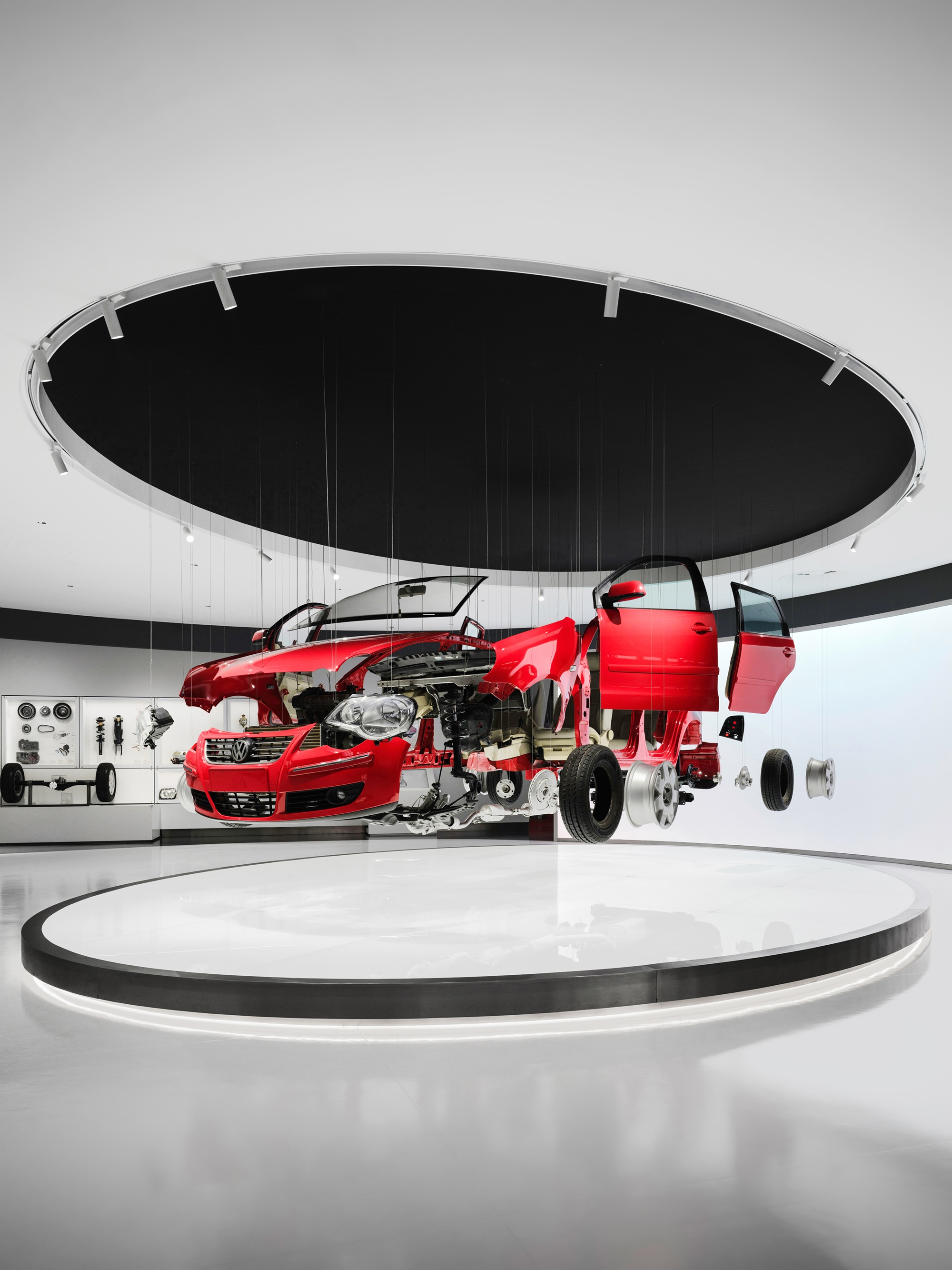 21 大众POLO爆炸车装置 Volkswagen Polo Exploded Car Installation @Ingallery(1).jpg