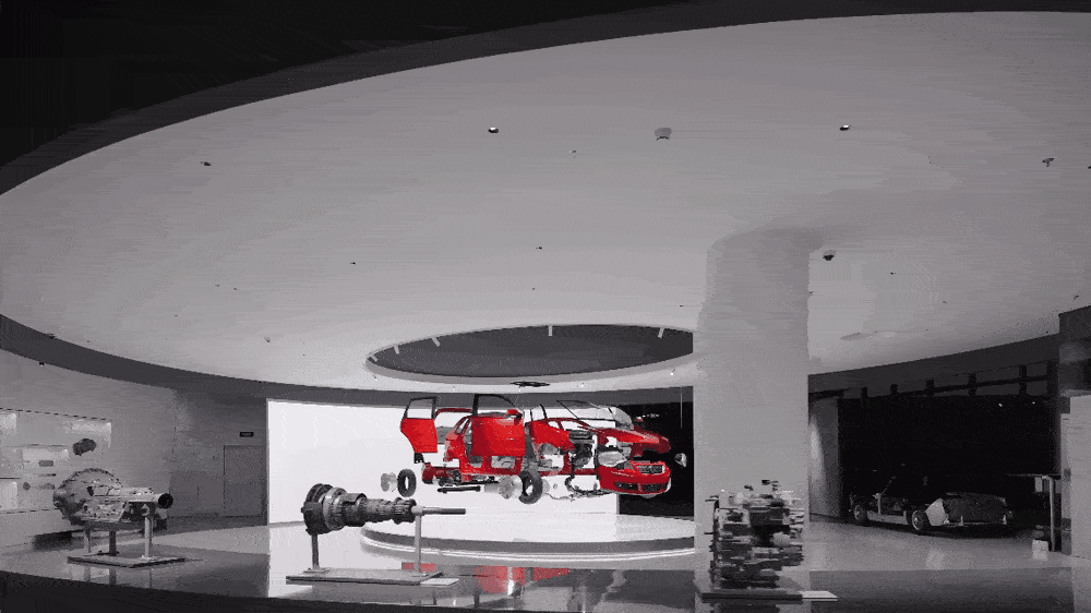 GIF 06 - 大众POLO爆炸车装置 Volkswagen Polo Exploded Car Installation @Ingallery.gif